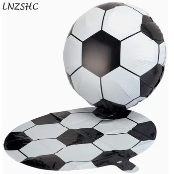 Futbolo Balionai Aliuminio Folija Futbolo Ballon už Gimtadienio Pasaulio Taurės Šalies Futbolo Rungtynės Apdailos 10vnt 18 Colių