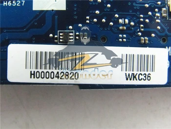 H000042820, Skirtas Toshiba Satellite C870D L870D Nešiojamas plokštė 17.3 colių E2-1800 PROCESORIAUS Borto DDR3 Visiškai išbandytas