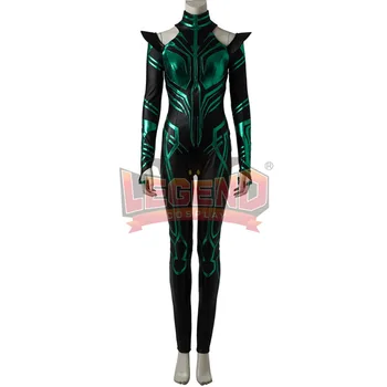 Hela Jumpsuit apsiaustu cosplay kostiumas Helovyno Karnavalas Cosplay Kostiumas Moterims