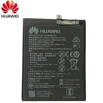 Hua Wei Originalaus Telefono Baterija HB436380ECW 3650mAh Už Huawei 30 ELE-L09 ELE-29 ELE-AL00 ELE-TL00 Baterijas +Įrankiai