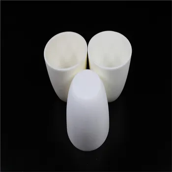 Iki 99,5% korundas tiglį/Aliuminio oksido keramikos tiglį/1200ml/atsparumas Temperatūrai 1600 laipsnis / sukepusios keramikos tiglis
