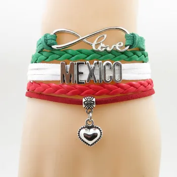 Infinity meksika Apyrankę gražus vyras ir moteris apyrankę pralinksminti meksikoje apyrankės meksikos juvelyrika