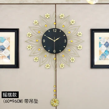 Kabo Namuose, Paprastas Didelės Modernaus Dizaino Sieninis Laikrodis Laikrodis ant Sienos Dideli Sieniniai Laikrodžiai, Namų Dekoro Kūrybos Lazdelė Klok Namų Dekoro