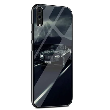 Kietas mažų automobilių Stiklo telefonas Case Cover For Samsung Galaxy S7 Krašto S8 S9 S10 Plus Pastaba 8 9 10 Plius Lite Dangtis