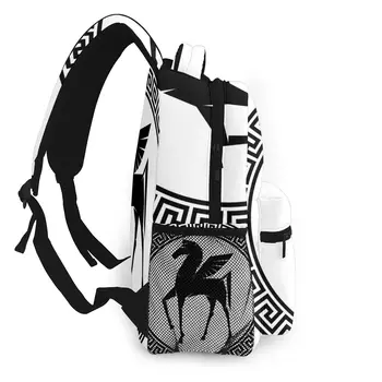 Kuprinė Kelionės paketą Pegasus Plaukioja Black Horse Su graikijos Klavišą Rėmo kuprinė sportinis krepšys pack Lauko Laipiojimo kuprinė