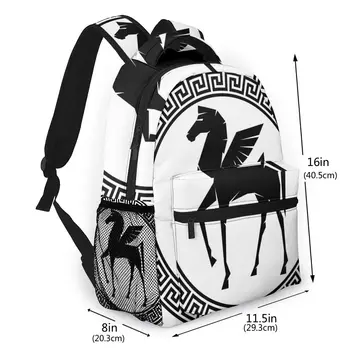 Kuprinė Kelionės paketą Pegasus Plaukioja Black Horse Su graikijos Klavišą Rėmo kuprinė sportinis krepšys pack Lauko Laipiojimo kuprinė