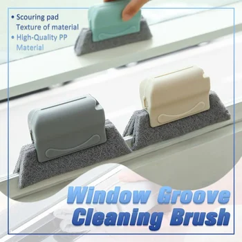 Kūrybos Groove Valymo Šepetys Magija langų valymo šepetys-Greitai išvalyti visus kampus ir tarpus