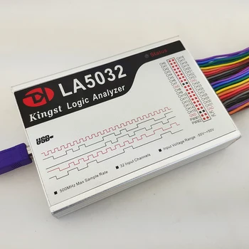 LA5032 usb logic analyzer 32 kanalų visas kanalo 500M ėminių ėmimo dažnis analizatorius