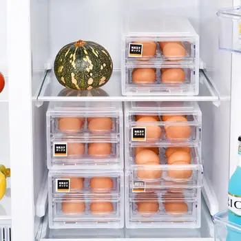 Lygiosios Dizaino Virtuvės Kiaušinių Stalčiuko Šaldytuvas Šaldiklis Saugojimo Dėžutė