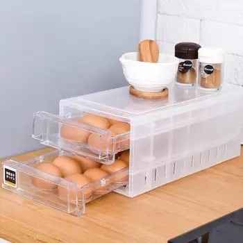 Lygiosios Dizaino Virtuvės Kiaušinių Stalčiuko Šaldytuvas Šaldiklis Saugojimo Dėžutė