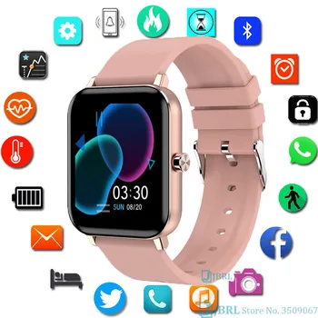 Mados Smart Watch Moterys Vyrai Fitness Tracker Smartwatch 