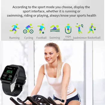 Mados Smart Watch Moterys Vyrai Fitness Tracker Smartwatch 