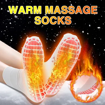 Magnetinio Unisex Kojinės Savarankiškai šildymo Kojinės Savarankiškai Šildymas Šiltas Turmalino Kojinės Patogus Ir Kvėpuojantis Foot Massager Šiltas