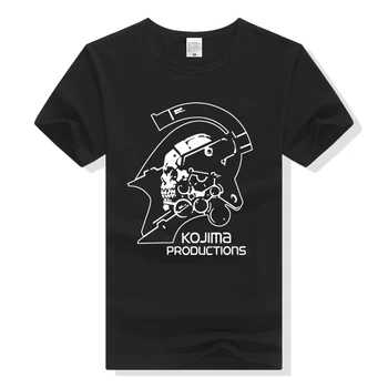 Metal Gear Solid T Shirt Kojima Productions T-Shirt Vyrai Moterys Marškinėlius Plius Dydis Mgs Hideo Kojima Drabužių Medvilnė Tee