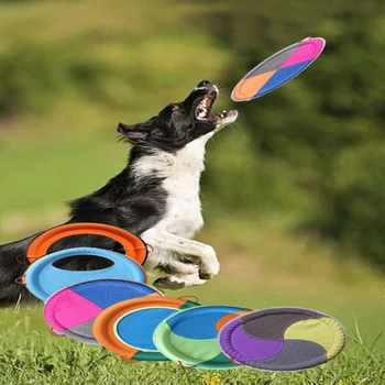 Miflame Šuns Žaislai Flying Disc Šunų Reikmenys Naminių Žaislų Interaktyvios Mokymo Naminių Reikmenys Labradoro Pasienio Kolis Žaislų Mados