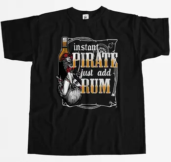 Momentiniai Piratų Tiesiog Įtraukti Romas - Seksualus Piratų Kapitonas Vyrai T-Shirt