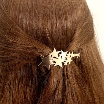 Moterų Mados Vestuvių Nuotakos Žvaigždės Formos Plaukų Clips Plaukų Segtukai Barrettes Plaukų Aksesuarai Lady Mergaičių Vasaros Naują Galvos Apdangalai