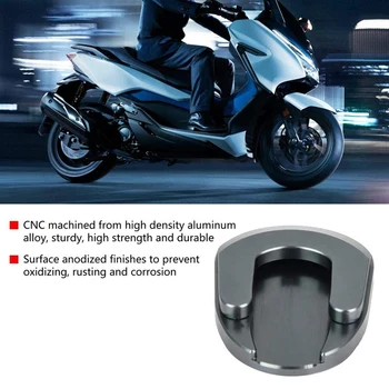 Motociklo Atramą Trinkelėmis, Motociklas CNC Aliuminio Anti-Slydimo Atramą Didintuvas Padengti Honda Forza 300 18-19 (Titano)