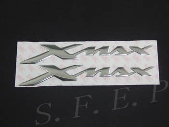 Motociklo Logotipas Ženklelis Decal 3D Bakas Varantys Logotipą, Yamaha X-MAX XMAX125 XMAX250 XMAX300 XMAX400 Lipdukas