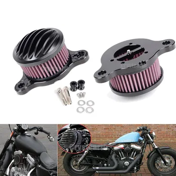 Motociklo Oro filtras Įleidimo Filtro Sistema Harley Sportster 883 1200 XL XL883 XL1200 2004-2013 2012 2011 2010 09