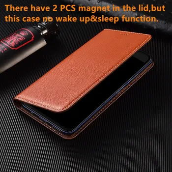 Natūralios odos magnetinio telefono atveju, jei kortelės turėtojas kišenėje dėklas Samsung Galaxy S10 Plius/Samsung Galaxy S10 5G telefonas maišo stovas