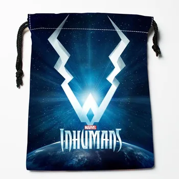 Naujas Custom Stebuklai Inhumans Raišteliu Krepšiai Užsakymą Saugojimo Krepšiai Saugojimo Atspausdintas dovanų maišeliai 18*22cm Suspaudimo Tipo Maišeliai