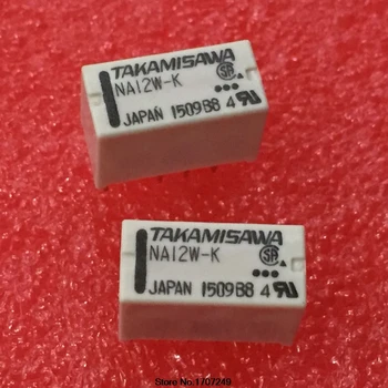 Nemokamas Pristatymas 50pcs/daug naujas originalus TAKAMISAWA signalo relės NA5W-K NA12W-K NA24W-K 5V/12V/24V 2A 8PIN