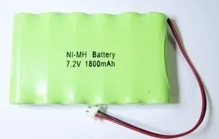 Nemokamas pristatymas 7.2 V AA Ni-MH 1800mAh Baterijos, Įkraunamos baterijos