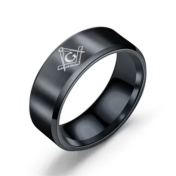 Nerūdijančio Plieno Šviesos Naktį Žiedas Vyrų Papuošalai Sidabro Žiedus Moterims, Masinu Žiedas Vyrams Vintage Mados Vestuvių Žiedai Mėgėjai Naują