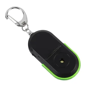 Nešiojamų Dydis Senų Žmonių Anti-Lost Signalizacija Key Finder Belaidžio Naudinga Švilpuko Garsas LED Šviesos Locator 