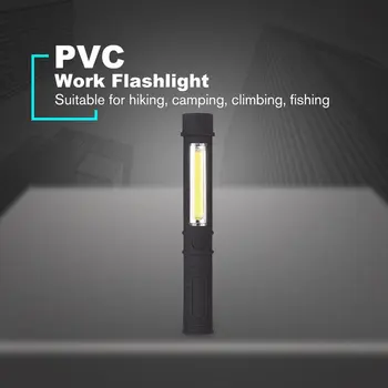 Nešiojamų LED, COB Darbo Žibintuvėlis, atsparus Vandeniui Žibintuvėlis Šviesos Su Plastiko Magnetinis pagrindas Tiktų Naktinis Apšvietimas, Pagalbos Kempingas