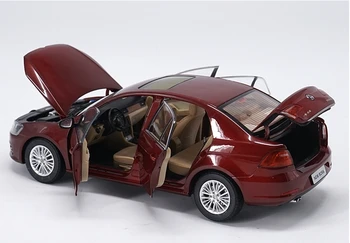 Originalus gamyklos Įgaliotas VW 1:18 diecast NAUJAS BORA 2013 red automobilių modelių, Klasikinis žaislas, automobilių Modeliai, dovanų, surinkimo