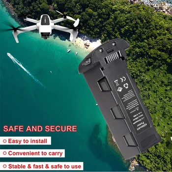 PARDAVIMAS Aukštos Kokybės 11.4 V 4200mAh Baterija Hubsan H117S Zino GPS RC Drone Quadcopter Atsarginės Dalys Protingas Skrydžio Baterija Wb