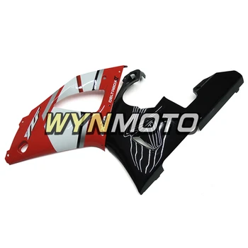 Pilnas Purvasargiai Komplektas Yamaha YZF1000 R1 Metai 2000-2001 00 01 Įpurškimas, ABS Plastikas Visą Dangčiai Motociklas Juodas Raudonas Naujas