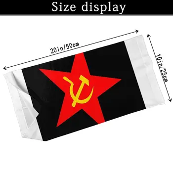 Plaktukas Ir Pjautuvas, Raudona Žvaigždė Komunistų Star Komunizmo, Juodas Naujausias Šalikai Bandana