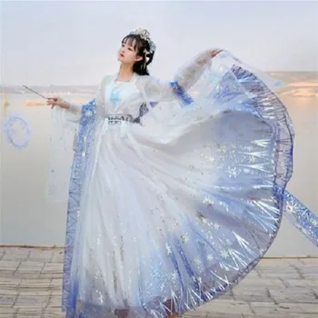 Prabangus, Elegantiškas Tutu Suknelė Moterims Fotosesiją Hanfu Gražus Suknelės Moterų Prom Kinijos Senovės Drabužių Šalis Princesė
