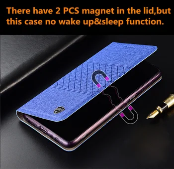 PU natūralios odos magnetinio telefono maišelį atveju KOLEGA Realme 7 Pro/KOLEGA Realme 7/KOLEGA Realme 6 Pro/Realme 6 flip cover stovėti atveju