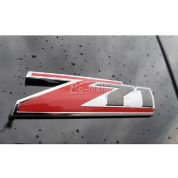 RAUDONA ABS Z71 4x4 Logotipas Ženklelis Tinka Chevrolet Silverado 1500/GMC Sierra Viena vnt