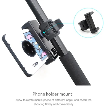 Reguliuojamas Nešiojamą PTZ Kamera Selfie Stick Daugiafunkcį Plėtra Telefono Įrašą VMI PALMIŲ Atsarginės Dalys