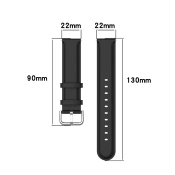 Samsung Galaxy Žiūrėti 46mm Pakeitimo Watchband Odinis Laikrodžio Dirželis Huawei žiūrėti GT 