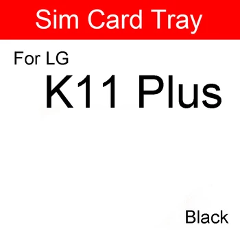 Sim Kortelės Dėklas Adapteriai Turėtojas LG K11 plius K11+ X410FC LM-X410FC Sim Reader Kortelės Lizdas, Lizdas Flex Kabelis atsarginės Dalys
