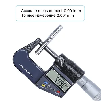Skaitmeninis Staliuko Suportai su Skale Duomenų Saugojimo Varžtas Staliuko 0.001 mm Tikslūs Matavimo ir Spiralės Staliuko Įrankiai