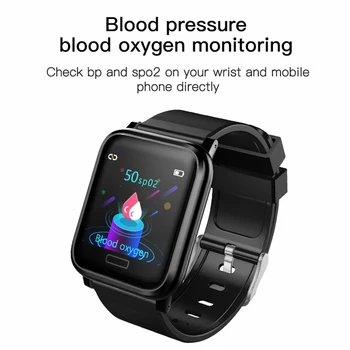 Sporto Smart Žiūrėti Skambučių Priminimas Širdies ritmas Dėl Riešo Smart Žiūrėti Vandeniui Kraujo Spaudimas Vyrams, Moterims Xiaomi 