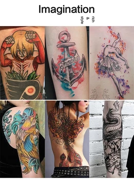 Tatuiruotė Rašalu, Universalūs Spalvų - Tattoo & Body Art Dažų Microblading Tatuiruotė Pigmento 1 Uncija (29 Ml)
