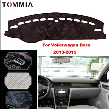 Tommia Automobilio prietaisų Skydelio Dangtelis Matinis Šviesos Išvengti Trinkelėmis Photophobism Anti-slydimo apsauga Kilimėlis Volkswagen Bora 2013-m.