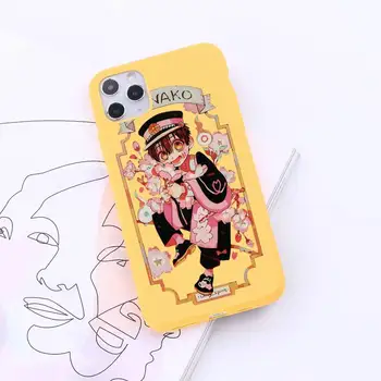 Tualetas Privalo Hanako Kun anime Telefono dėklas Saldainiai Spalvos iPhone 6 7 8 11 12-os mini pro X XS XR MAX Plus