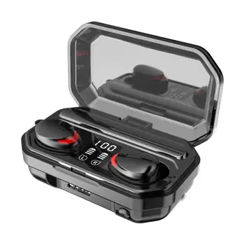 TWS Bluetooth 5.1 Ausinės 2000mAh Baterija Lauke Belaidžių Ausinių 9D Stereo Sporto Vandeniui Ausinių Ausines Su Mic