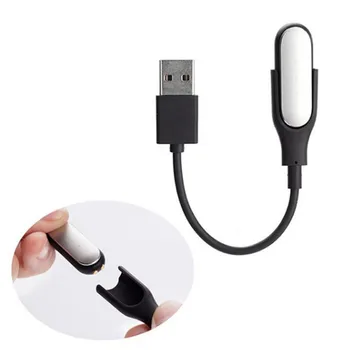 USB Įkrovimo Kabelis Adapteris Įkrovimo Kabelis Xiaomi Mi Band 2 Įkroviklio Laidą Smart Žiūrėti Pakeitimo USB Pakeitimo