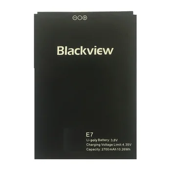 Už Blackview E7 E7S 2700mAh, Li-ion Atsarginę Originalaus Baterija Atsargine Pakeitimo Aksesuaras Akumuliatoriai, naudojami Blackview E7 E7S