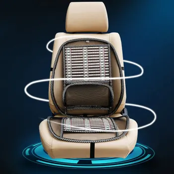Vasaros Aušinimo Juosmens Universalus Masažo Pagalvėlė Kvėpuojantis Pagalvėlė Automobilių Vielos Sėdynės Pagalvėlės Kietas Padas Auto Reikmenys